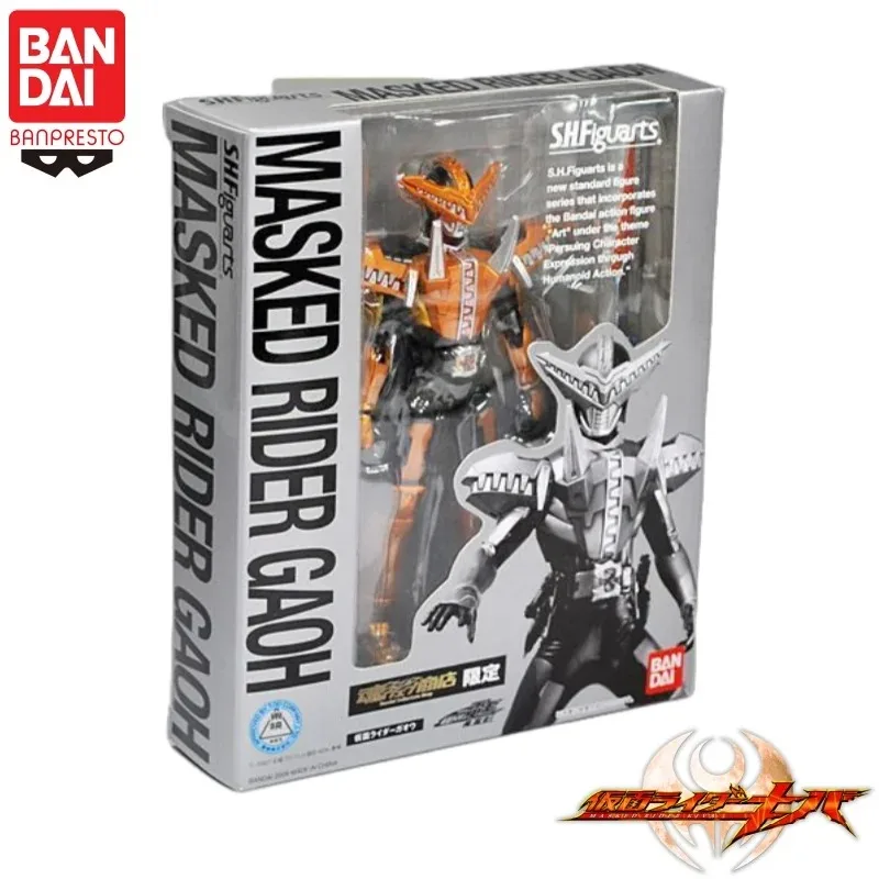 En Stock Original Bandai Banpresto Kamen Rider jinete enmascarado Gaoh Anime modelo de figuras de acción juguetes adorno de escritorio coleccionar regalos