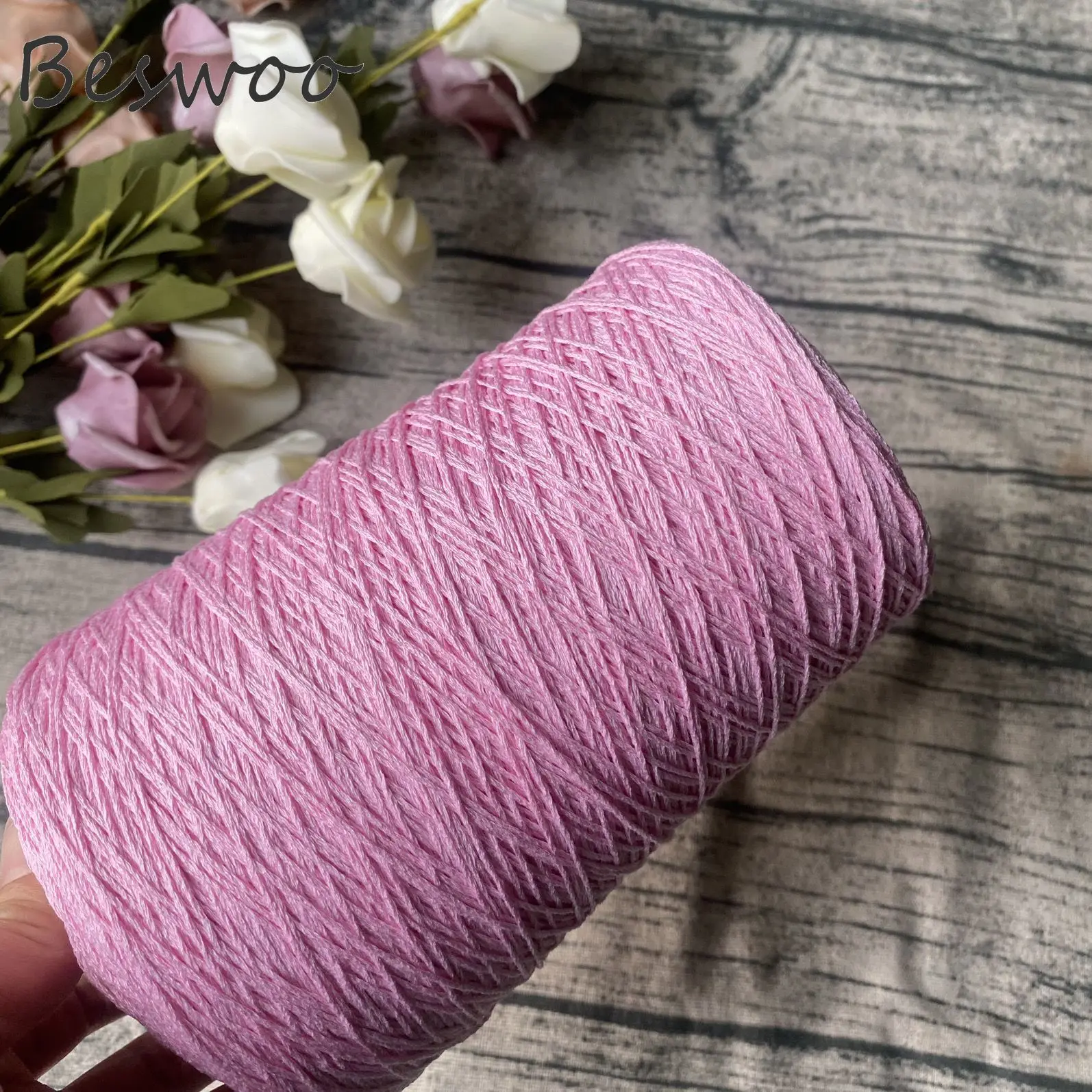 

500g/pcs Lace Linen Thread Bone Feeling No.5 High Twist Tencel Lace Summer Crochet Skirt Shawl Refreshing Hand Woven Thread