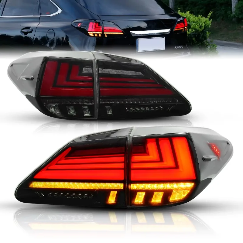 Led Taillights Dynamic Flowing Turning Signal  Taillights For Lexus RX270 RX300 RX350 RX450H 2009-2015