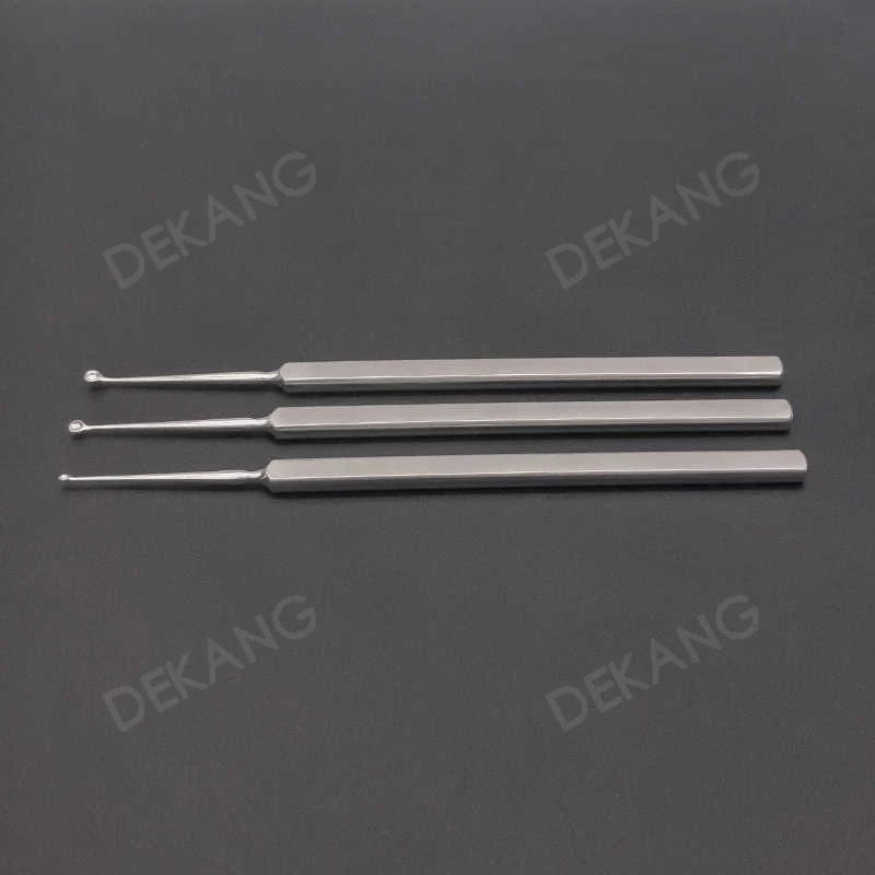 เครื่องขูดหูดแบบนุ่มที่มองเห็นได้, เครื่องขูดต่อม Meibomian สแตนเลส, เครื่องขูดหูดผิวหนัง