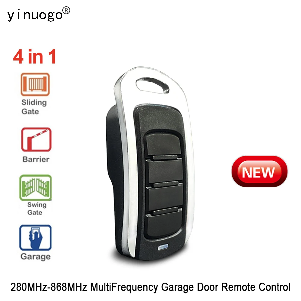 Imagem -01 - Portão de Controle Remoto Abridor de Porta da Garagem Clone 433mhz 868mhz Multifrequência Garagem Controle Remoto Porta Comando Transmissor Chave portao de controle remoto abridor de porta da garagem clone 433mhz 868mhz multifrequencia garagem controle remoto porta comando transmissor chave 01