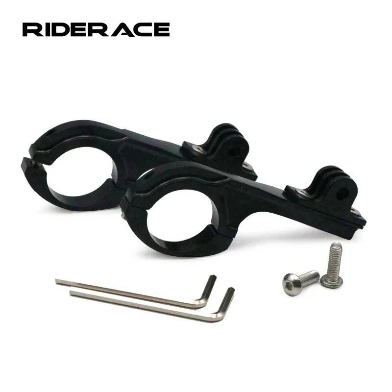 Bike Aluminum Handlebar Bar Clamp Mount Holder Bicycle Adapter Standard 31-31.8mm For Gopro Hero 2 3 3+ 4 5 6 7 yi Camera