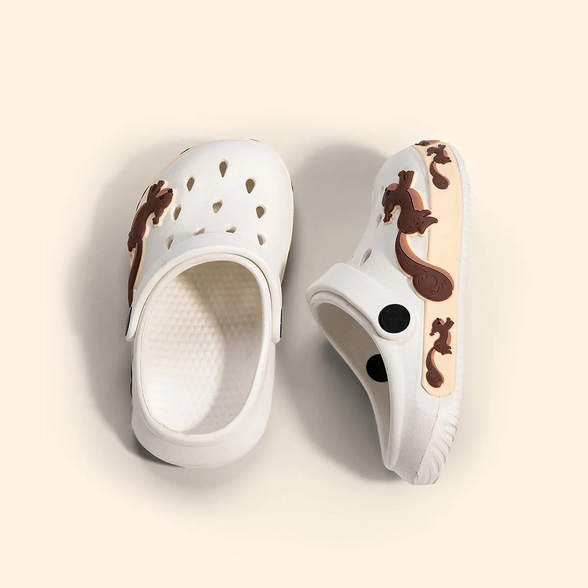 Boys and Girls Summer New Fashion Comfortable Leisure Home Outdoor Beach Squirrel Hole Shoes