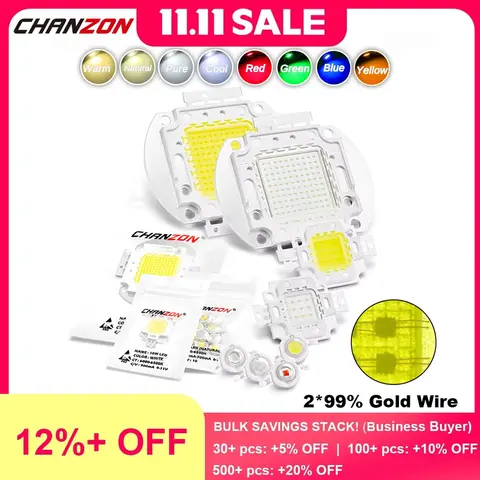 High Power LED Chips 1W to 100W CHANZON