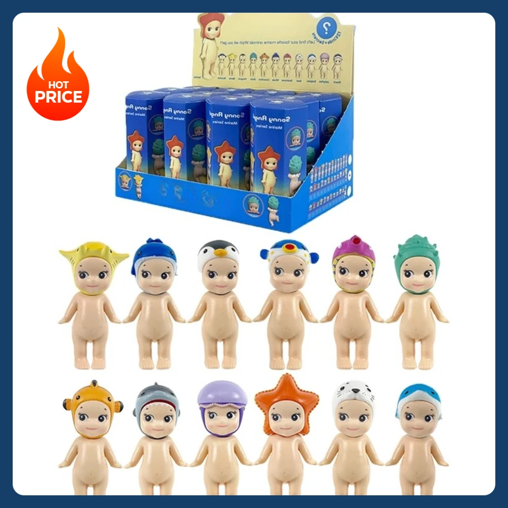 

2025 New HOT Ocean Series Angel Party Blind Box Anime Figures Car Decoration Kids Dolls Birthday Gift Toy Deesktop Ornament