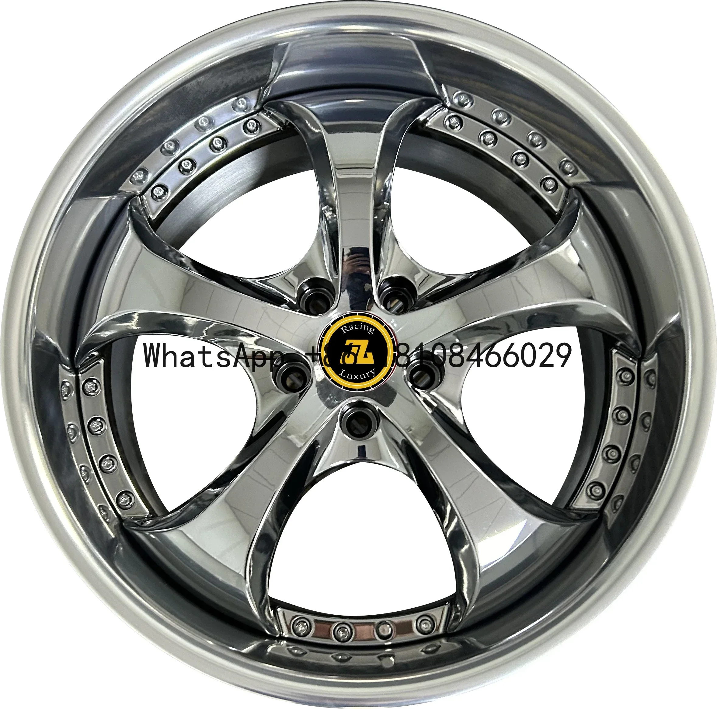 

Custom Classic Aluminum 2-Piece forged alloy wheels 17 18 20 21 22 24 26 Inch Passenger Rims 4 5 6 8 Holes 5x112 5x120 5x114.3