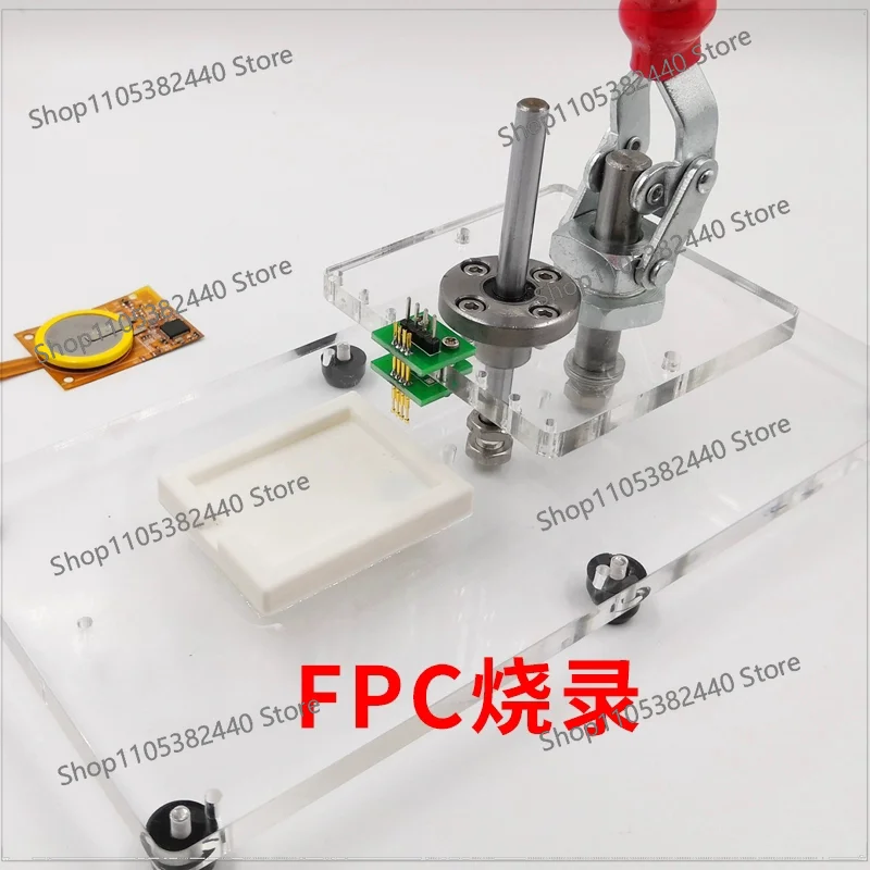 For PCB Terminal Block & Test Jig, Universal Burn-in Fixture with Quick Clamp, JTAG Programming Tool for PCBA