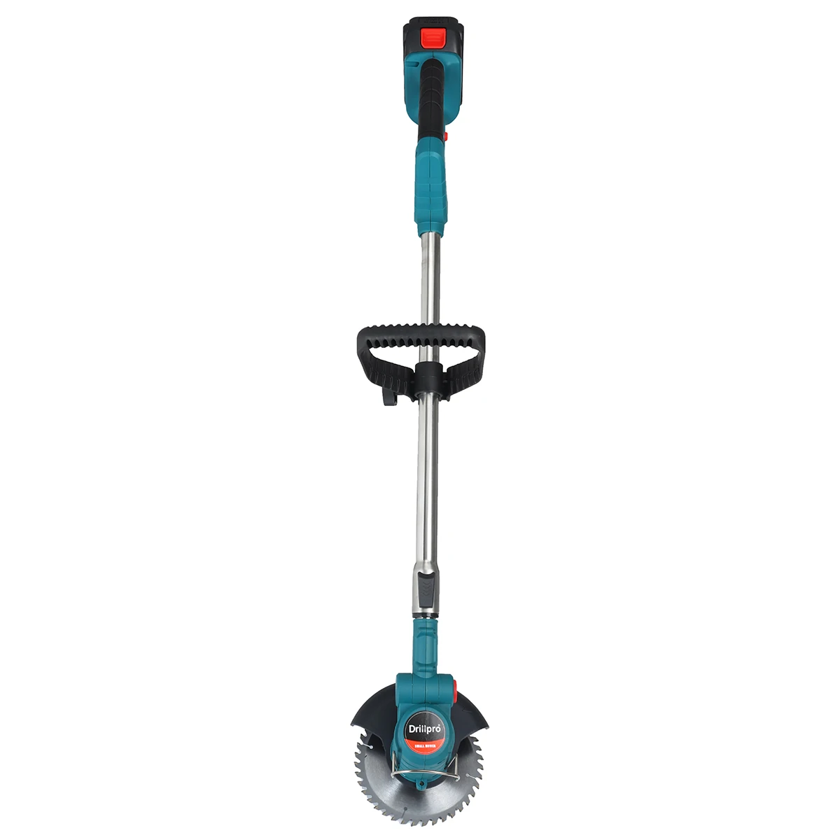 Imagem -06 - Drillpro-cortador de Grama Elétrico Cordless Grass Hedge Trimmer Handheld Jardim Ferramentas Ajustáveis para Makita Baterias 2x 18v