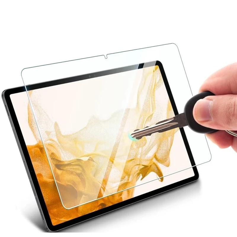 

For Samsung Galaxy Tab S8 Plus 12.4" 2022 Tempered Glass Film SM-X800 X806 X806B X806U X806N S8+ 12.4 Tablet HD Screen Protector