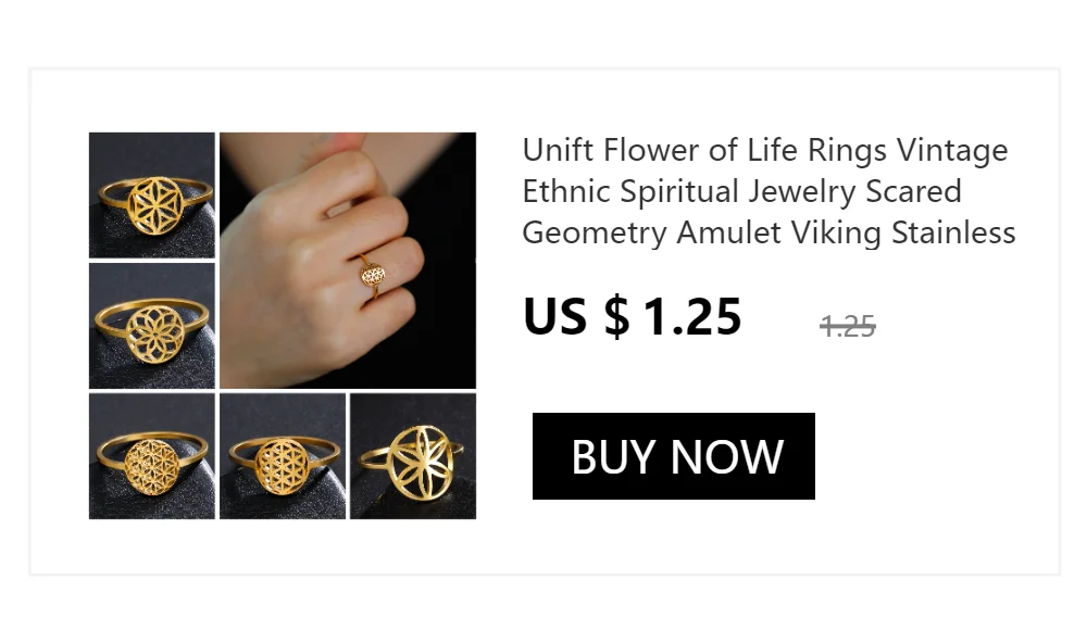 Flower Of Life Sacred Geometry Necklace Stainless Steel Mandala Neck Chain Women Men Vintage Universal Spiritual Jewelry_maomaolike.com