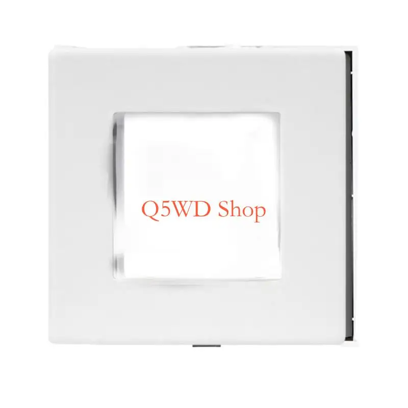 Q5WD Socket Panel with Flame Retardant Decorative Frame Cover for Home Upgrades