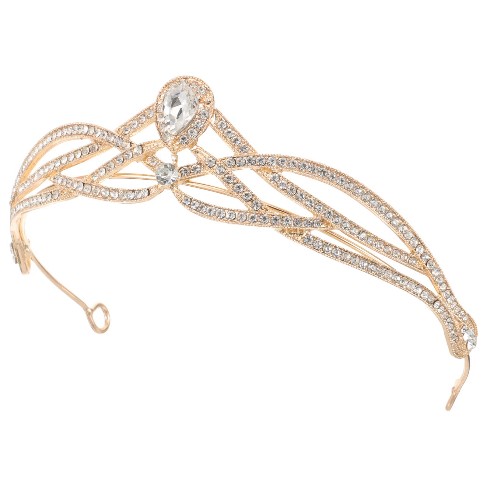 

1pc Baroque Crown Elegant Retro Wedding Tiara Bride Hair Accessory Party Bridal Crown Wedding Hairband For Women Girls