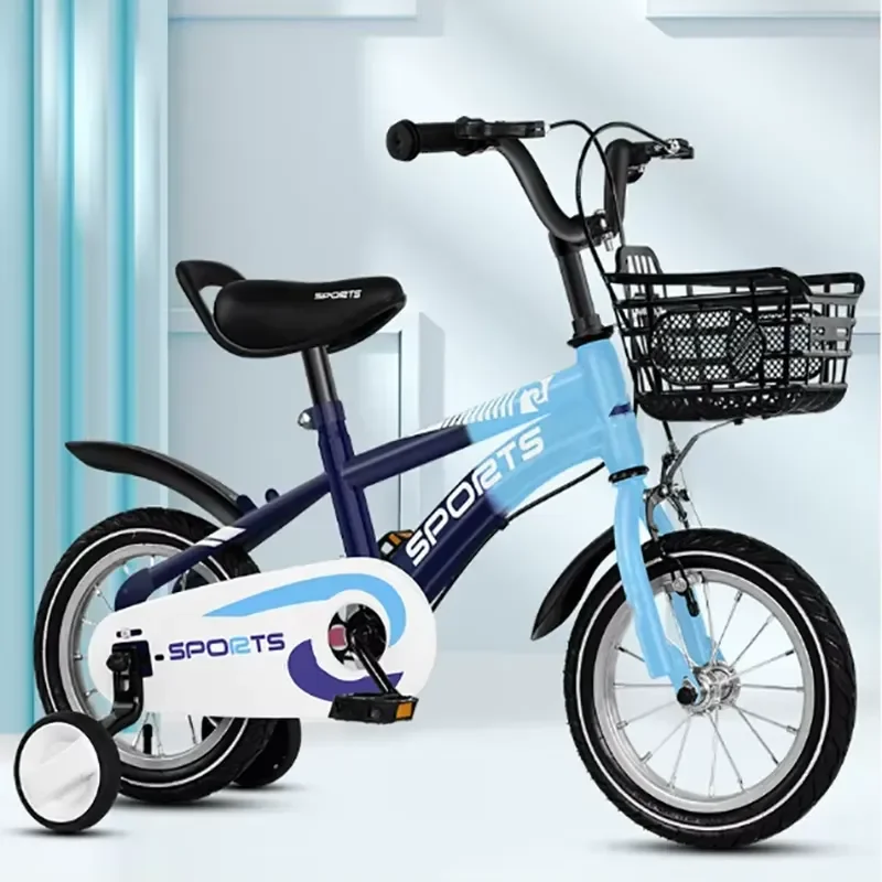 Lightweight Childrens Bicycle for Boys 12-20 Inch Small Medium Large Kids Pedal Bike with Steel Fork and Ordinary Pedal view 2