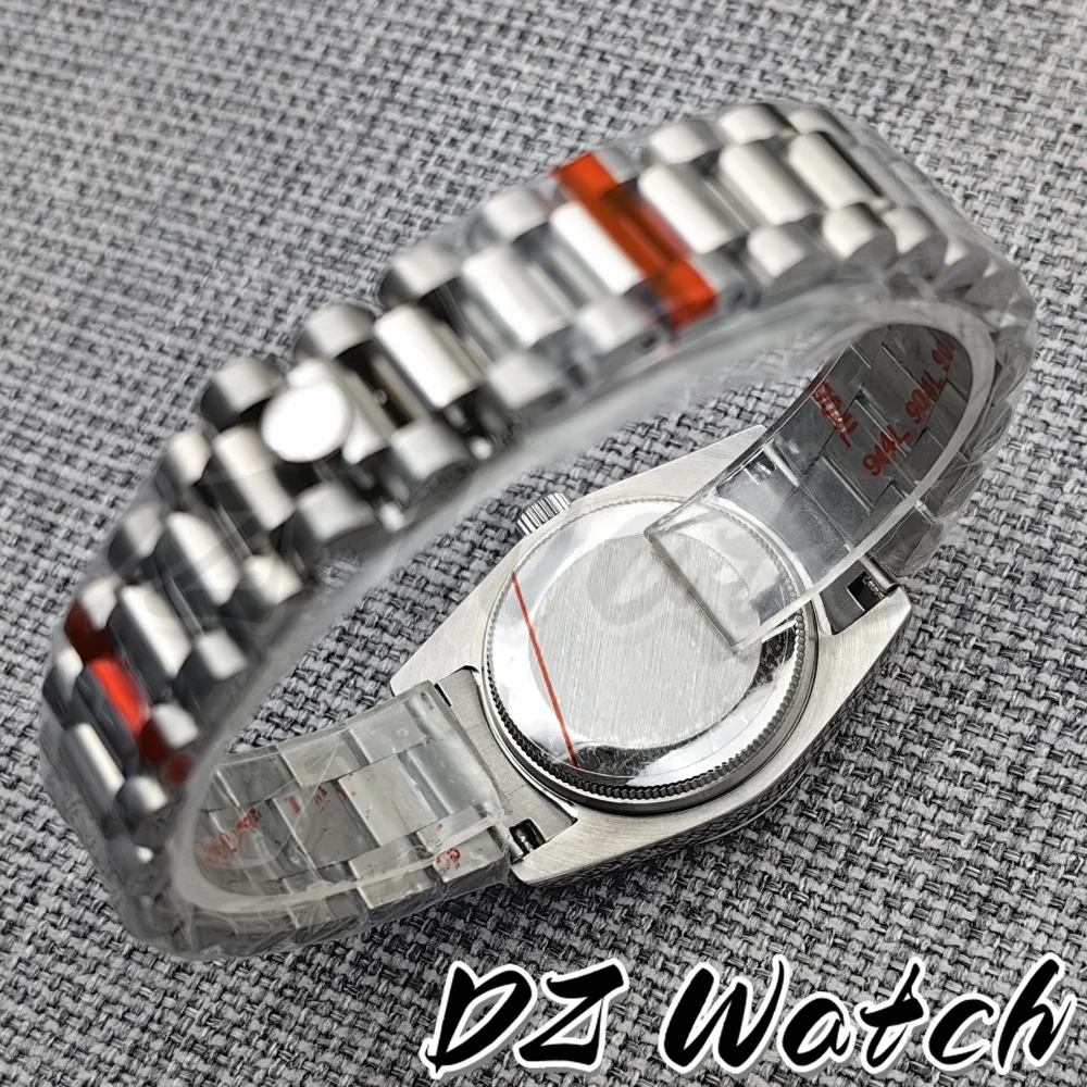 Gramock 31mm High Quality Women's Case Rose gold/gold Coated Case Sapphire Glass Stainless Steel Strap For NH05 NH06 Movement
