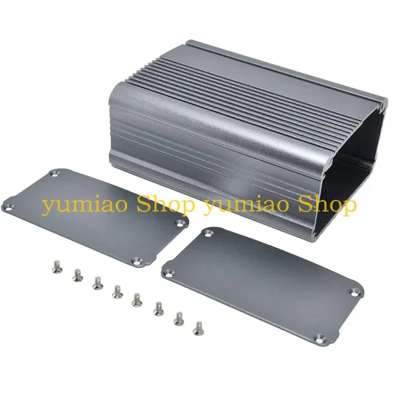 587B Aluminum Alloy Electronic Box 55x95x130mm for Communication Equipment Shielding