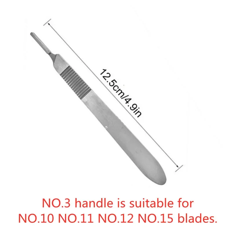 Imagem -02 - Aço Carbono Lâminas Cirúrgicas para Corte Faça Você Mesmo Reparação do Telefone Escultura Sobrancelha Animal Grooming Manutenção Faca de Bisturi 20100 Pcs
