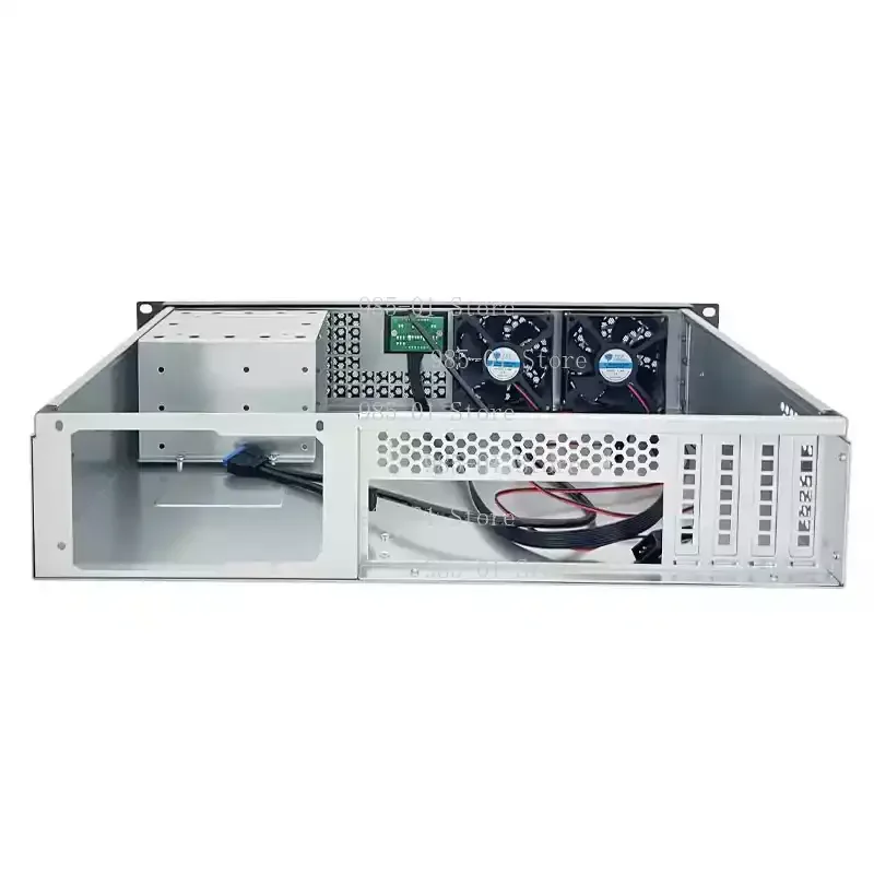 19Inch 300MM Depth 2U ATX Rack Mount Server Chassis With Two 8cm Fans