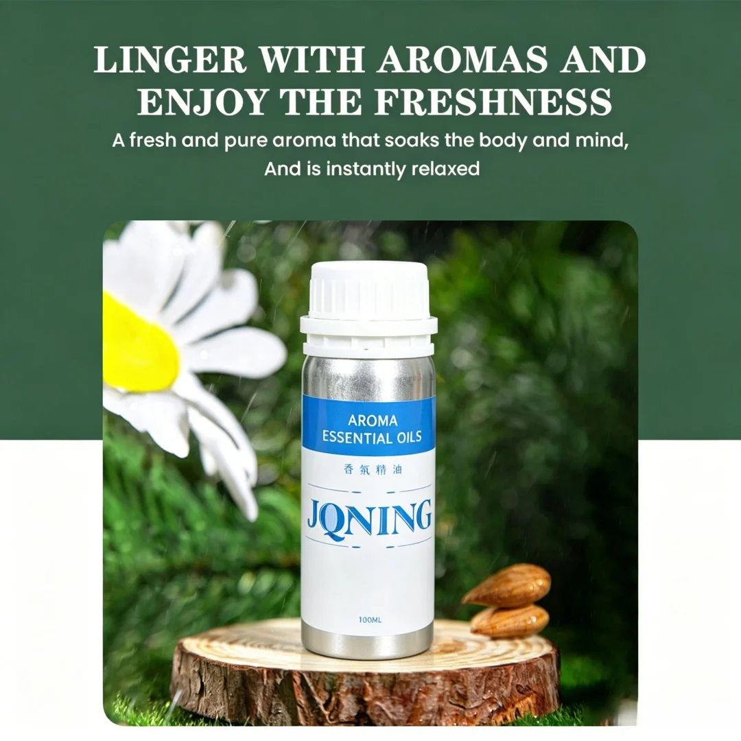 JQNING 100ML Natural Plant Aroma Essential Oil Lasting Fragrance For Home Hotel Car Diffuser Humidifier Air Freshener - view 3