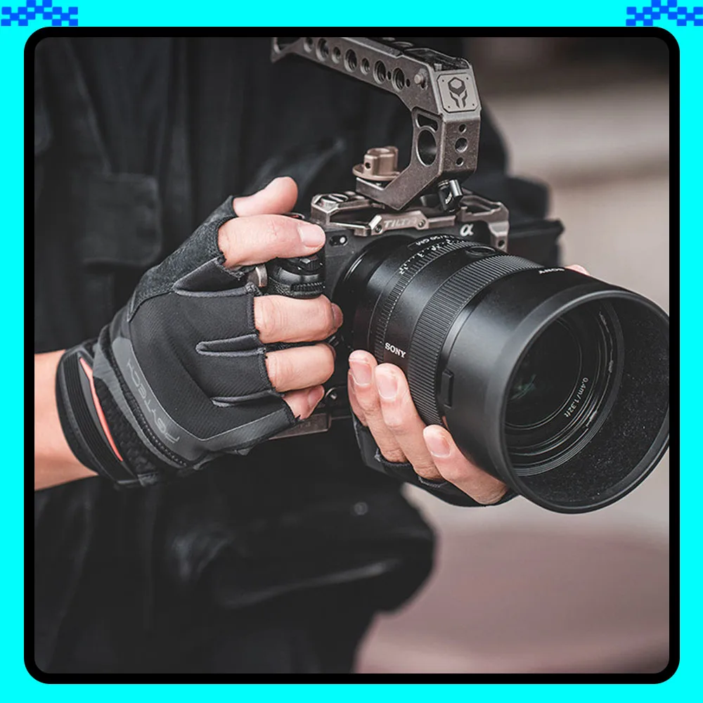 

Перчатки для фотографов PGYTECH, без пальцев, нескользящие, прочные, из натуральной кожи и полиэфирного волокна, подходят для фотографов