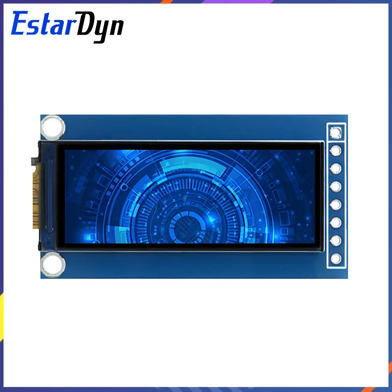 Estardyn Layar LCD TFT 1.45 Inci GC9107 Layar Kecil 60*160 Modul LCD Tampilan Penuh Layar Warna SPI