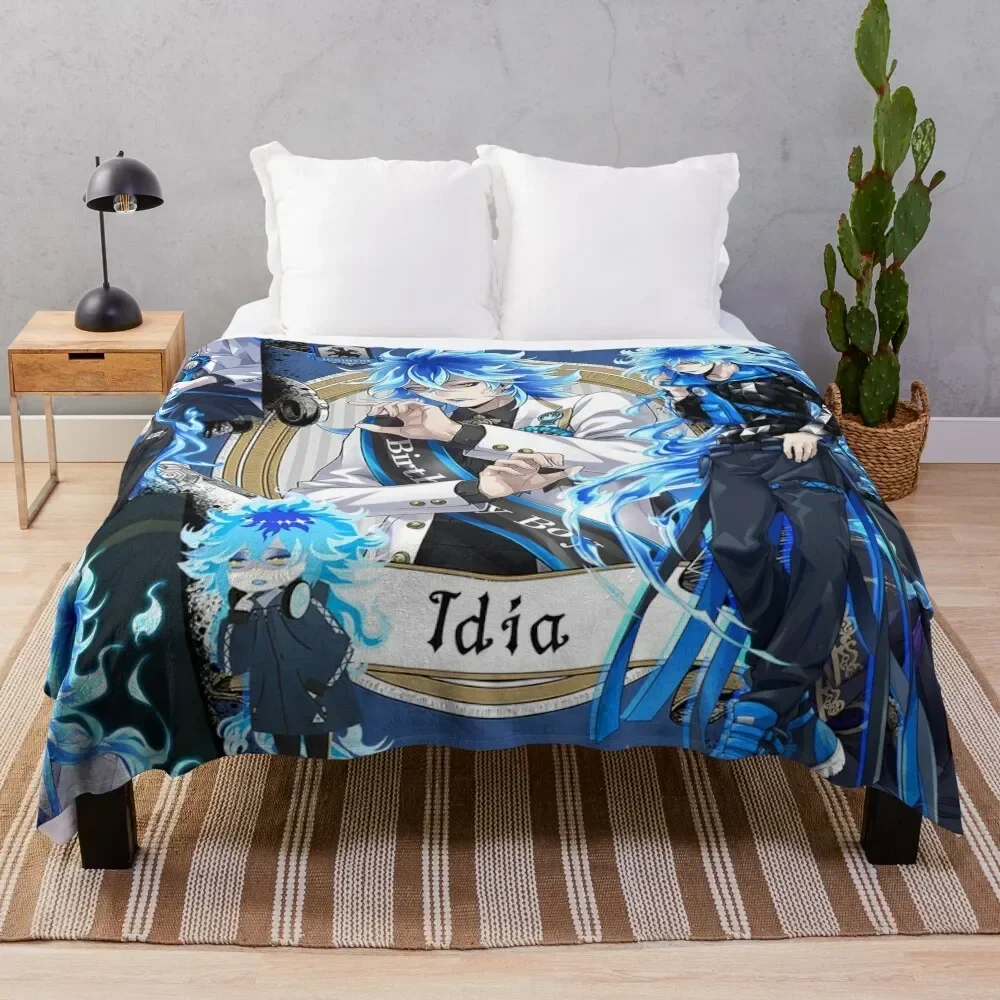 

Idia Shroud Collage Throw Blanket Retros Sofa Multi-Purpose blankets and throws Blankets