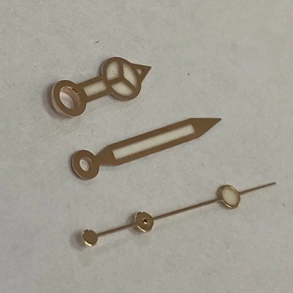 Watch Hands Blue Luminous Hands for NH35 NH36 Movement Watch Accessories Replacement Parts for Watchmakers Three-Hands