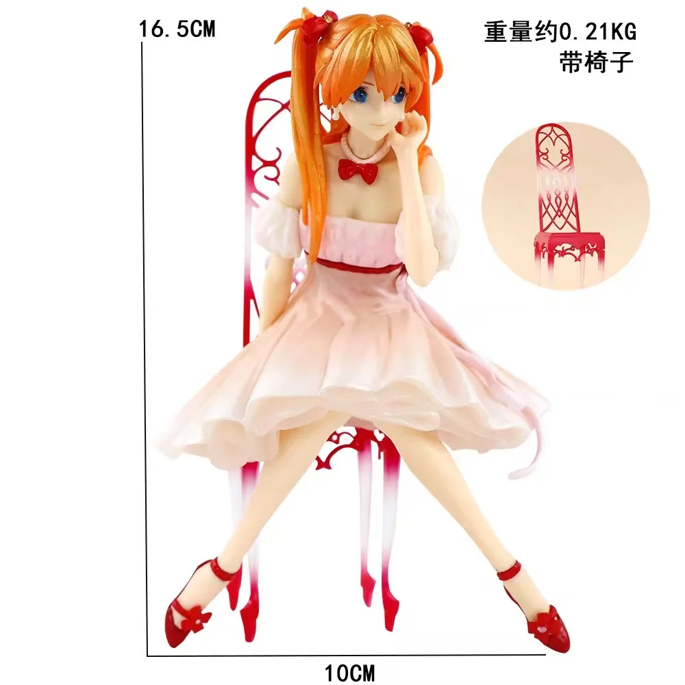 15ซม.อะนิเมะShin Seiki Evangelion Souryuu Asuka LangleyรูปAyanami Rei 1/7กระซิบของFower Verรุ่นของเล่นของขวัญAction Figure