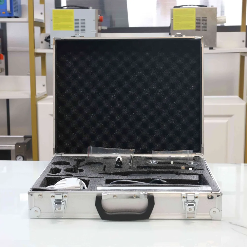 Car Front Windshield Repair Kit, Car Glass Crack Repair Professional Accessories Toolbox, Stainless Steel Vacuum Pump