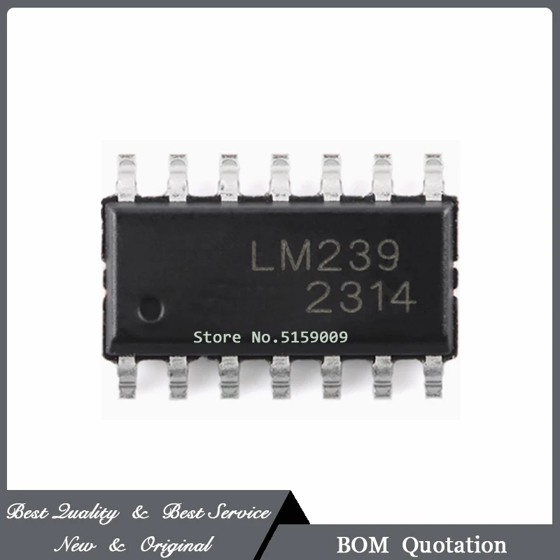 10 Pcs/Lot LM239DR LM239 SOP14 100% New Original In Stock