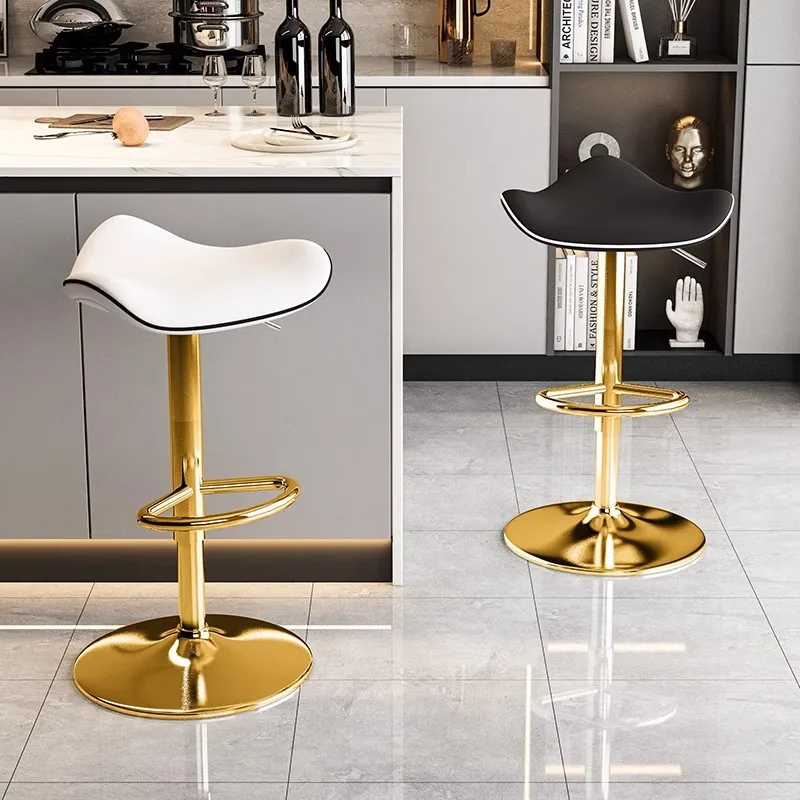 

Барный стул, подъемник, высокий табурет, вращающийся барный стул, легкий, роскошный, домашний, спинка, барный стул, стульчик для кормления