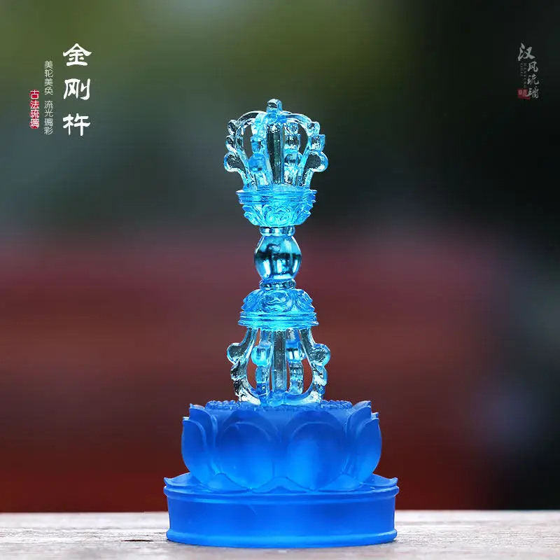 Glazed King Kong Ornament Home Temple Buddha Front Table Sacrifice Supplies