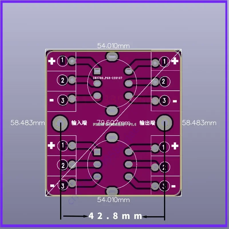 for 21608 permalloy audio isolation transformer, balance and unbalance conversion audio isolator, current noise