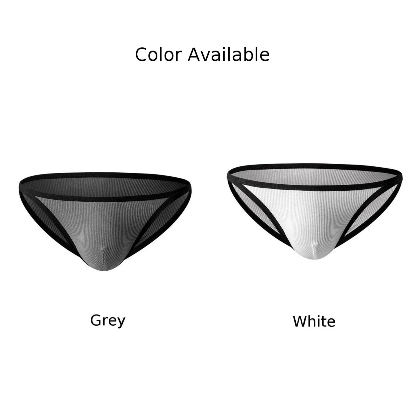 Men's Panties Low-Waist Briefs Threaded Underpants Comfortable Shorts Sexy U Convex Underwear For Hot Man Breathable Lingerie image 5