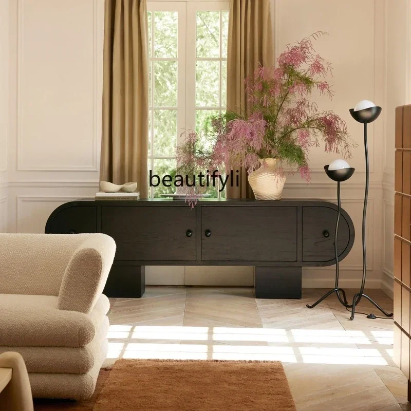 

xx1 Шкафчик из цельного дерева, антикварный шкаф для хранения в американском стиле, минималистичный ретро-шкаф для телевизора для гостиной