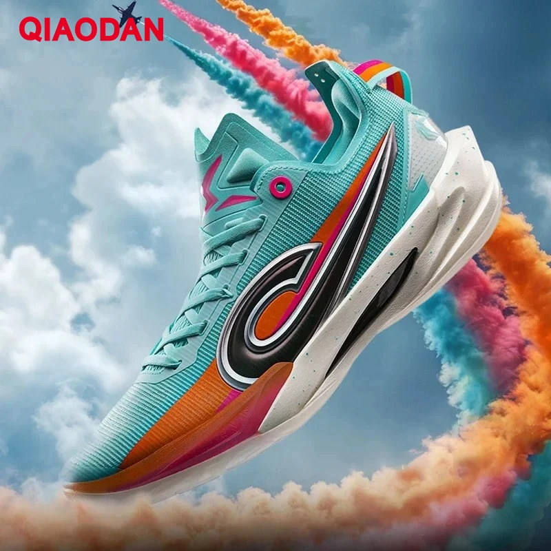 

QIAODAN RISE 2.0 Баскетбольные кроссовки мужские 2025 кроссовки из карбоновой пластины легкие спортивные кроссовки с низким берцем QDA013251144