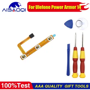 Bilashmart Power on/Off + Volume FPC Key Ulefone Power Armor 14 Phone up/down buttonflex cable FPC Perfect Replacement Parts