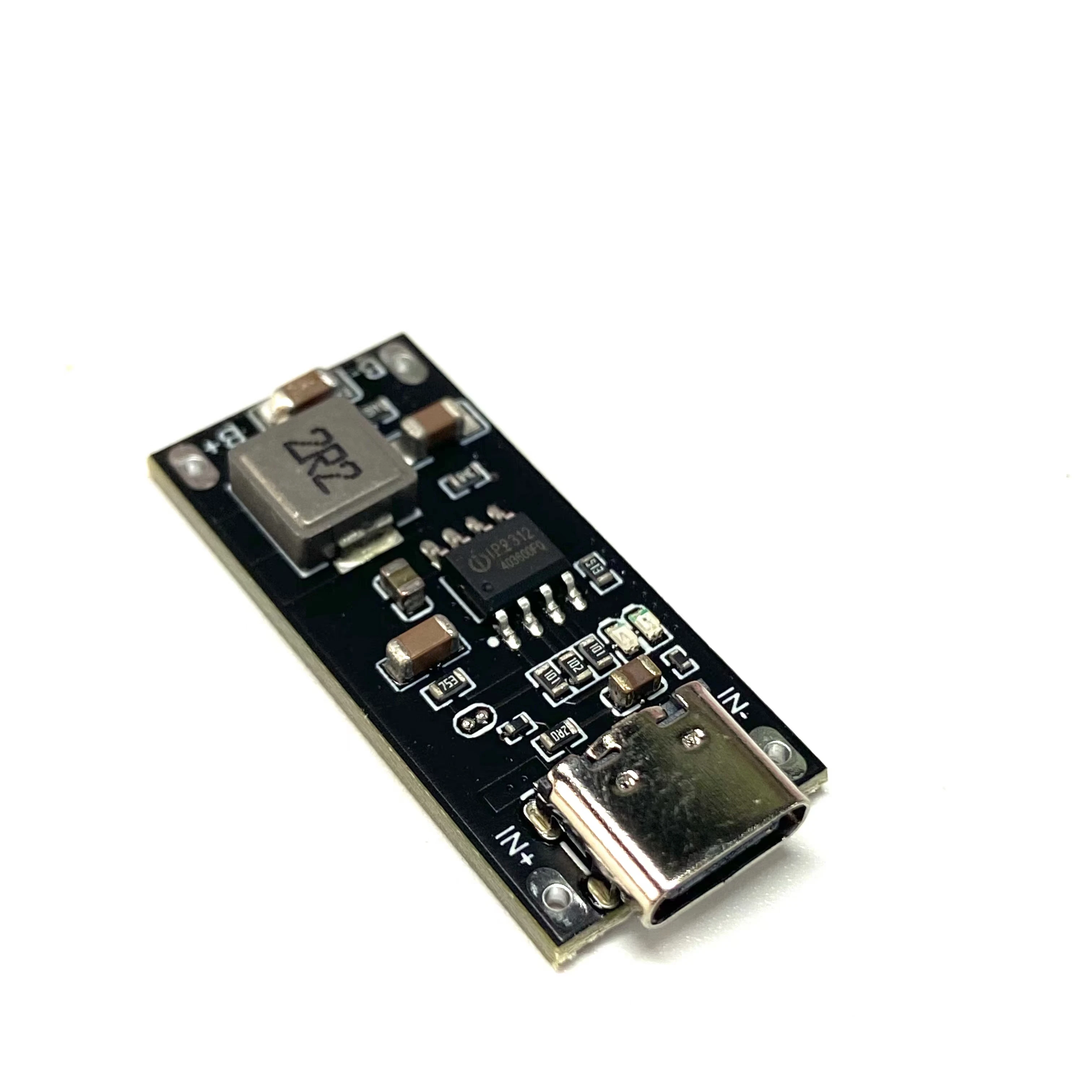 Polymer ternären lithium-batterie IP2312 schnelle lade board 3A 5V zu 4,2 V 4,35 V Typ C