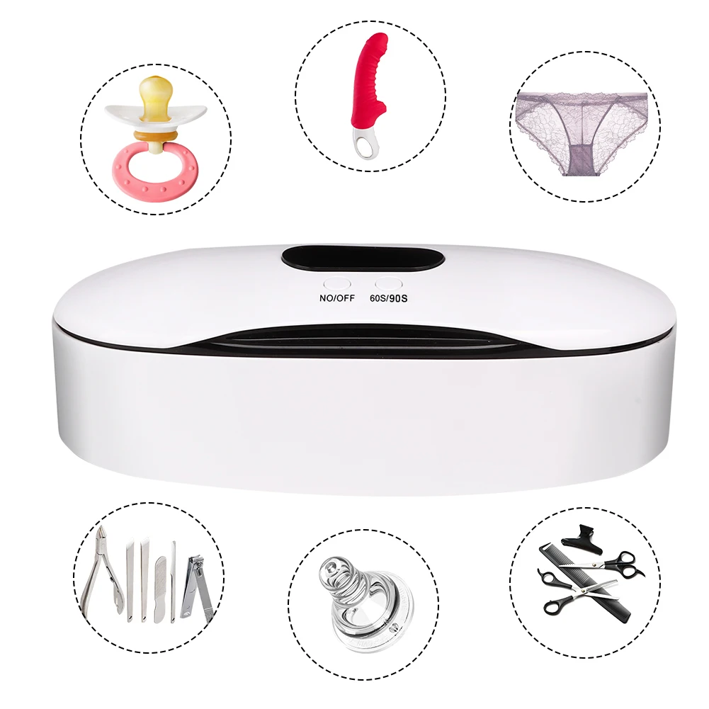 Manicure UV Tool USB UV Case Jewelry Cleaner 60S/90S Ultraviolet LED Box for Nail Art Tool for Comestic Beauty Salon UV Box
