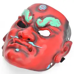 Ancient Chinese God General Mask Resin Cosplay performance Men