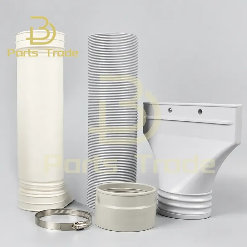 for Airbrush Spray Booth Exhaust Pipe Fan Outlet Connector Air Outlet Flat Duckbill Nozzle Hose
