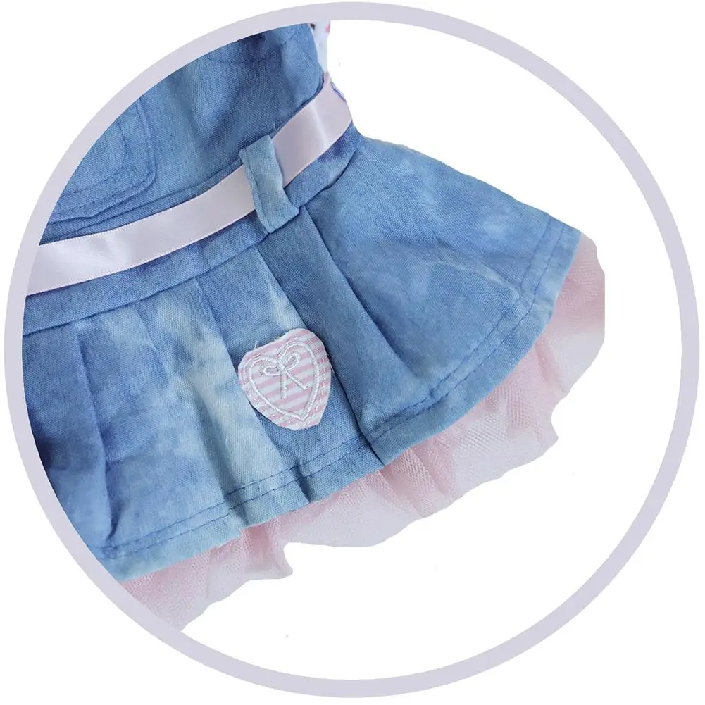 18 Zoll NPK Fashion Sytles Puppenkleidung Anzug für 17-18 Zoll Reborn-Puppen Heiße Puppenzubehör für Kinder zum Kleiden von Puppen