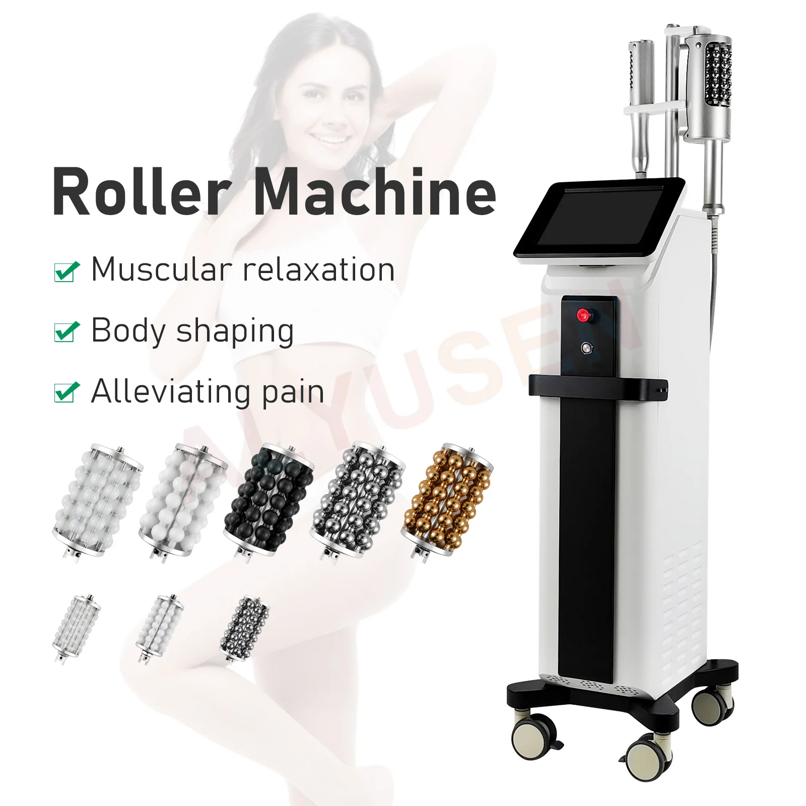 Advanced Inner Ball Roller Slimming Machine for Weight Loss, Cellulite Reduction, and Body Sculpting Massage Therapy