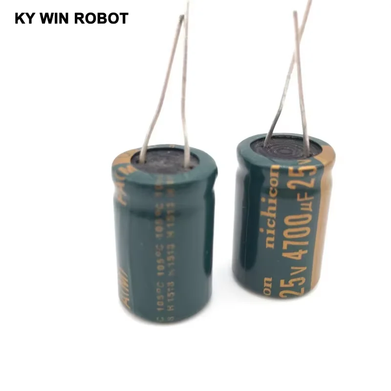 5pcs/lot DIP 16 * 25mm 25V 4700UF Electrolytic Capacitor 4700UF 25V 16*25mm