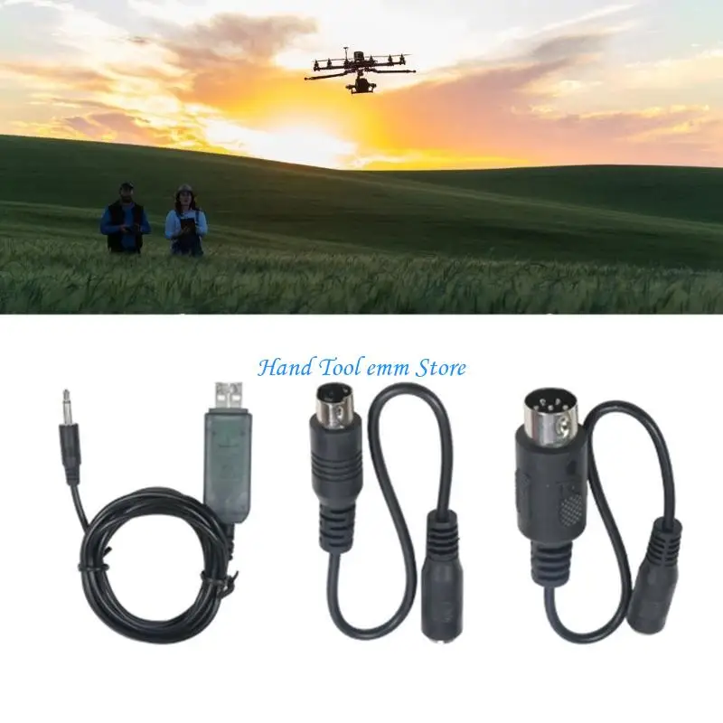 H37F SM100 USB Simulators Cable Set Training Remote Control Helicopter Simulators