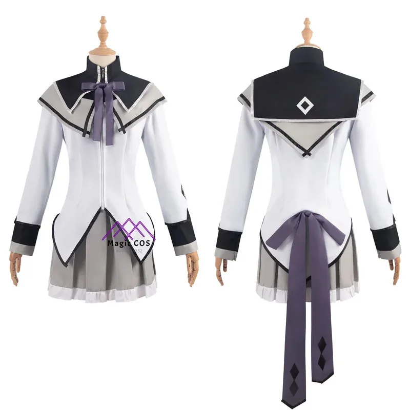 أزياء أنيمي السحرية للفتيات Puella Magi Madoka Magicaa Homura Akemi أزياء تنكرية زي القتال شعر مستعار لكريستينا في الأكثر مبيعًا