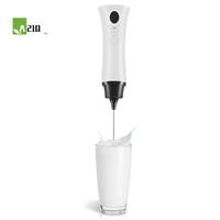 A21Q -Handheld Electric Coffee Mixer Frother Automatic Milk Beverage Foamer Cream Whisk Cooking Stirrer Egg Beater With Cover