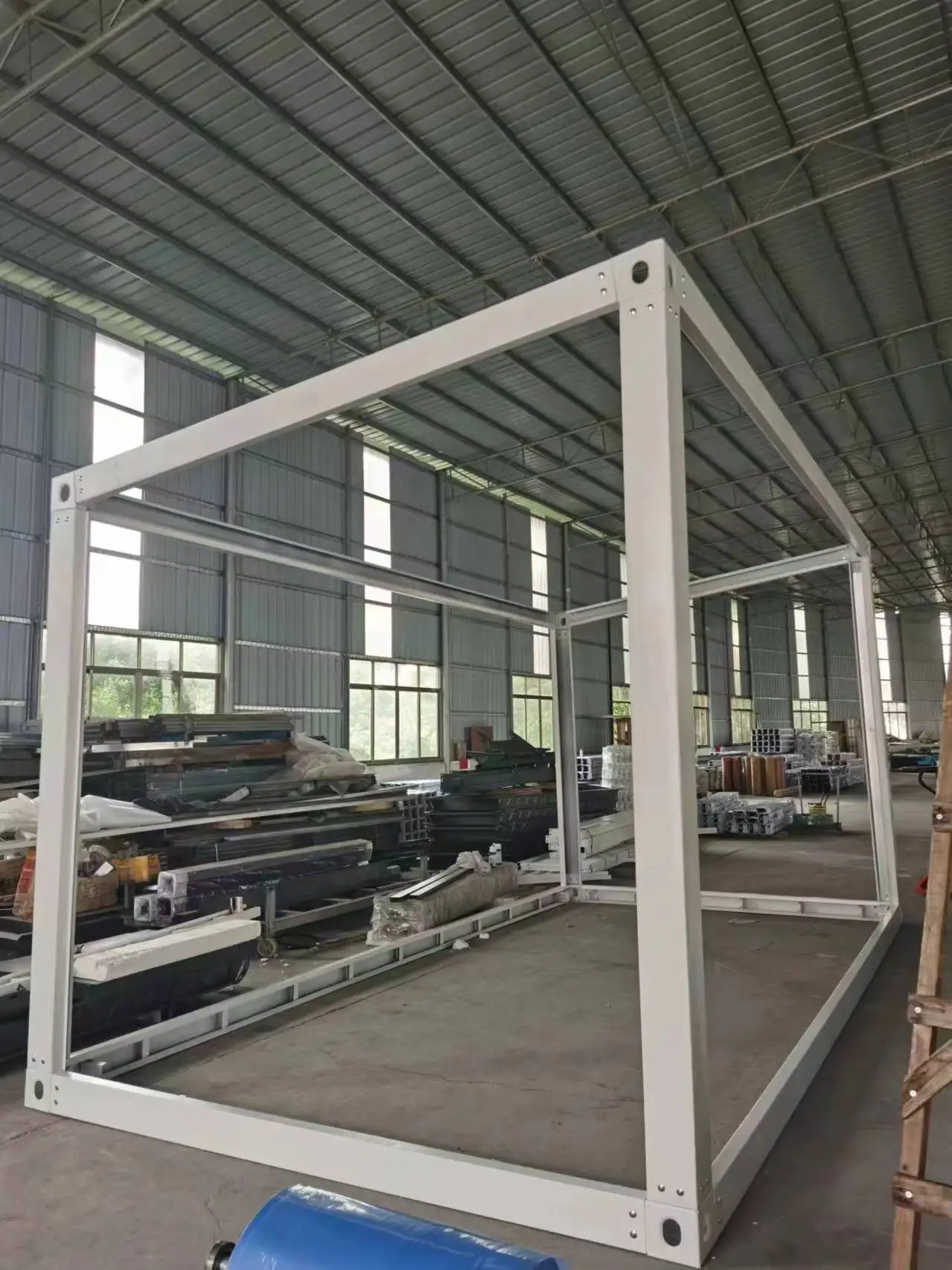 20FT Popular Quick Splicing Sunny House Slope Frame Prefabricated House Frame Assembly 20ft Easy Handy Frame