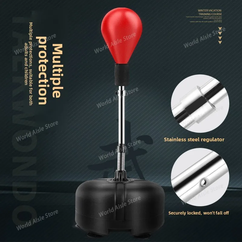 

Мяч для бокса, домашний мяч для вентиляции, фитнес, реактивная мишень, стоячий твердый, оборудование для взрослых, фитнес-бокс