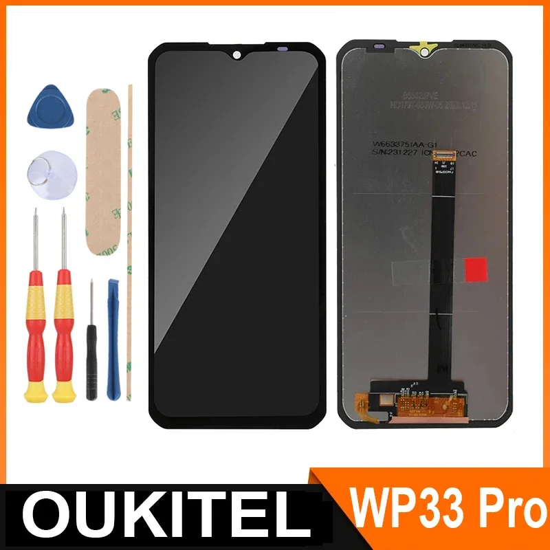 For OUKITEL WP30 Pro/WP33 Pro/WP53/WP53S/WP53 Pro/WP61 Plus/WP61 Ultra / LCD Display + Touch Screen image 2