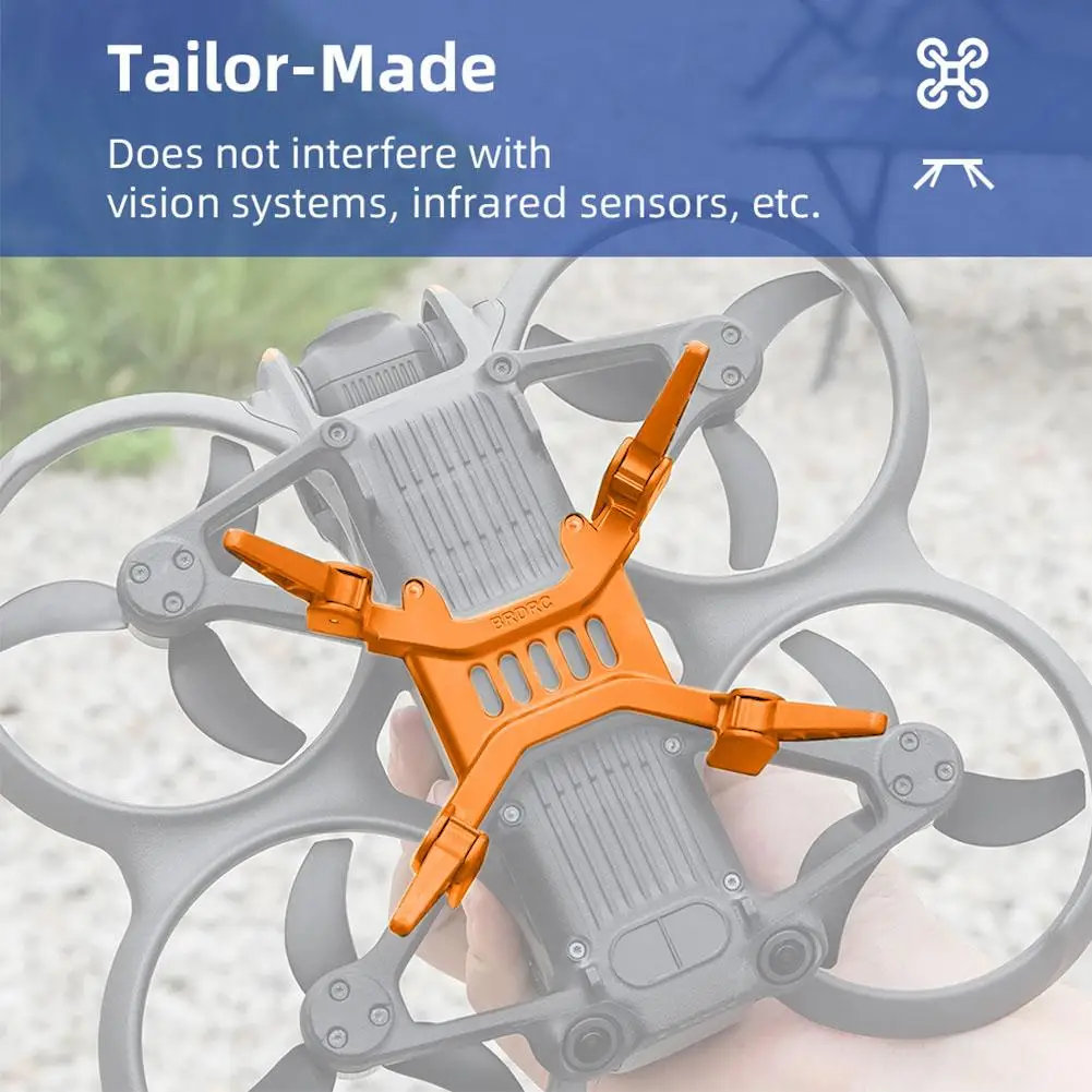 Spider Leg Shaped Heightened Tripod For DJI AVATA 2 Heightened Landing Gear Prevent Damage Fuselage During Takeoff And Land Z4L0